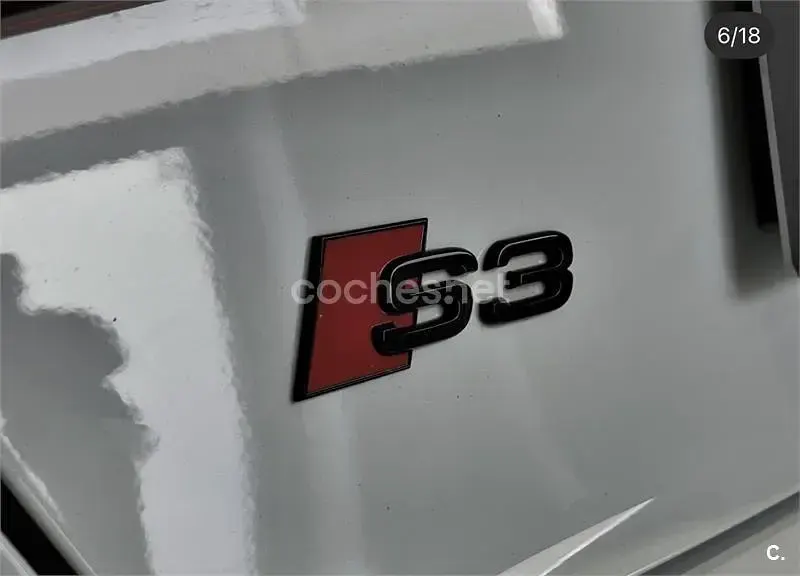 Usado Audi S3 300 CV (220 kW) 2014 Blanco Berlina