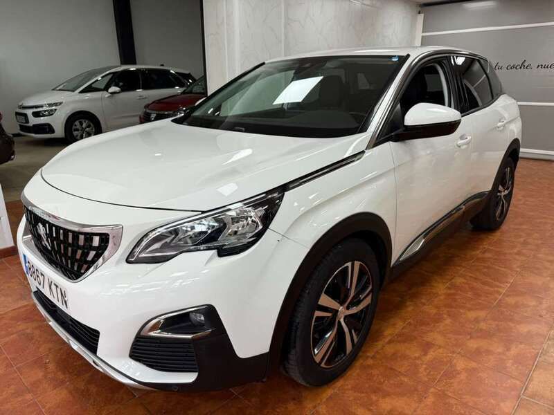 Blanco Usado 2019 Peugeot 3008 Allure SUV | 16.999 € (Precio justo) - Imagen 1/4