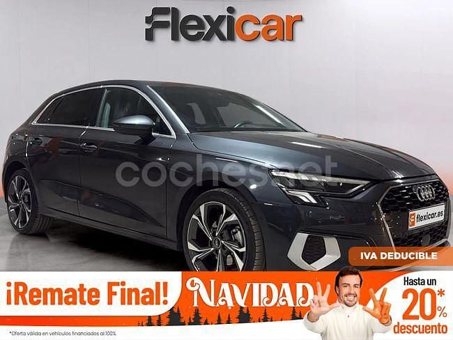 Gris Usado 2021 Audi A3 Advanced Plus Berlina | 27.890 € (Caro) - Imagen 1/4