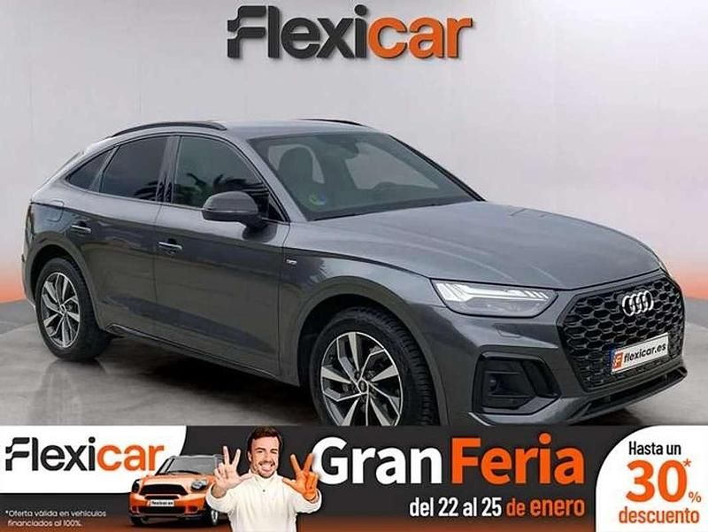 Gris Usado 2021 Audi Q5 SUV | 29.190 € (Un poco caro) - Imagen 1/4