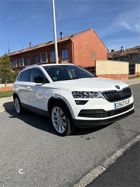 Usado Skoda Karoq Style 150 CV (110 kW) 2018 Blanco SUV