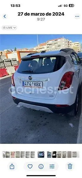 Usado Opel Mokka X Excellence 136 CV (100 kW) 2017 Blanco SUV