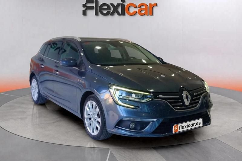 Usado Renault Mégane GrandTour Zen 140 CV (102 kW) 2019 Azul Familiar