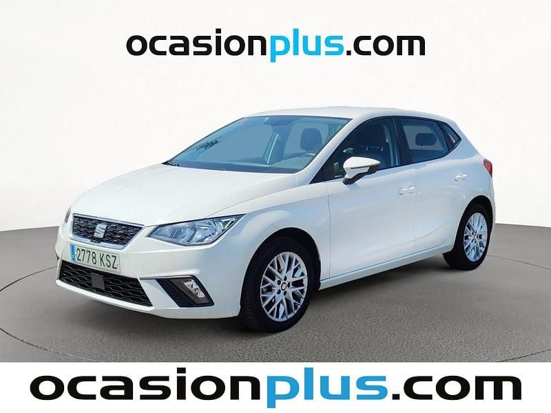 Blanco Usado 2019 Seat Ibiza Style Plus Utilitario | 13.628 € (Precio justo) - Imagen 1/4