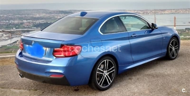 Occasion BMW 220 184 ch (135 kW) 2017 Bleue Coupé