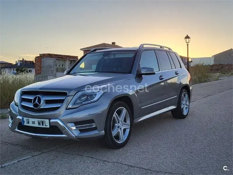Usado Mercedes GLK350 265 CV (194 kW) 2015 Gris / plata SUV