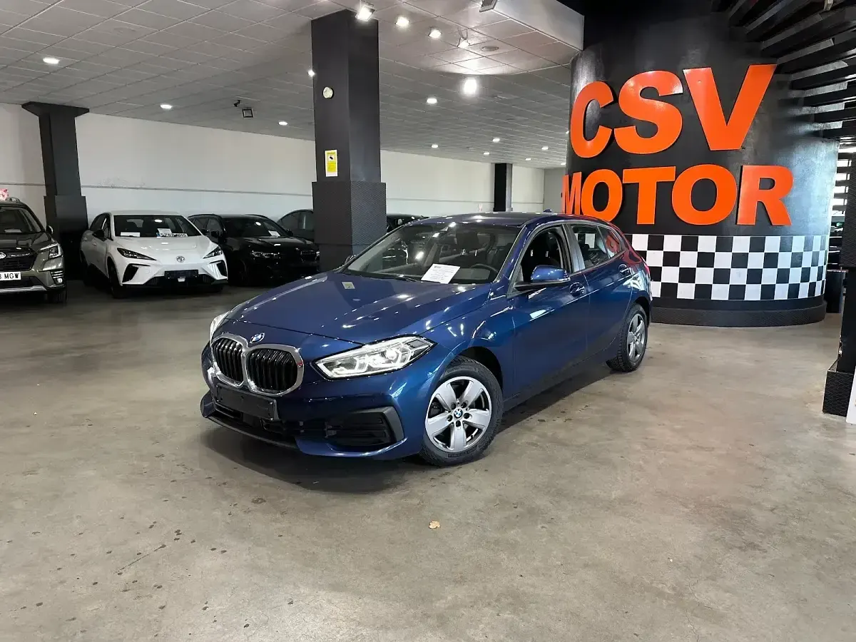Usado BMW 116 116 CV (85 kW) 2022 Azul Utilitario