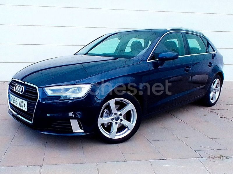 Azul Usado 2016 Audi A3 Sportback Berlina | 12.800 € (Precio justo) - Imagen 1/4