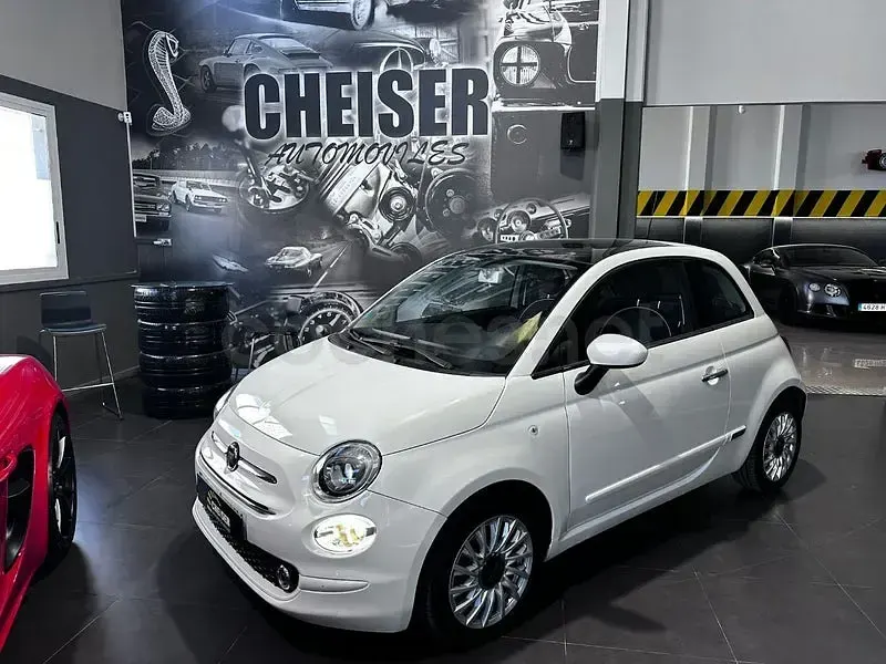Usado Fiat 500 Lounge 69 CV (50 kW) 2019 Blanco Berlina