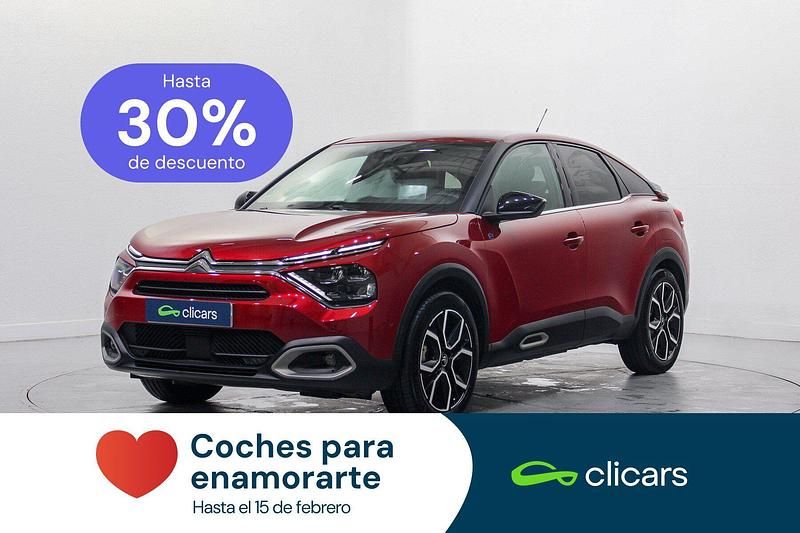 Usado Citroën e-C4 Shine 100 kW (136 CV) 2021 Rojo