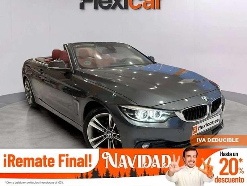 Gris Usado 2018 BMW 430 Cabriolet Descapotable | 34.490 € (Precio justo) - Imagen 1/4