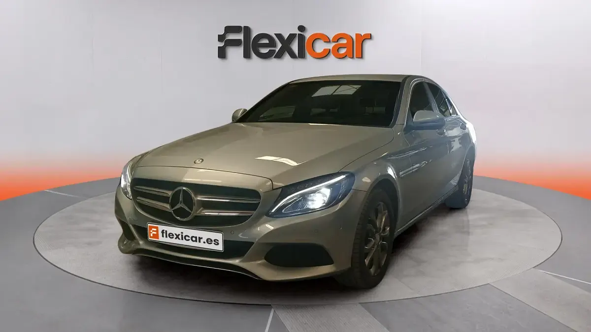 Usado Mercedes C220 AMG line 170 CV (125 kW) 2016 Gris Familiar