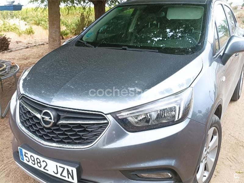 Gris / plata Usado 2017 Opel Mokka X Selective SUV | 9500 € (Buen precio) - Imagen 1/4