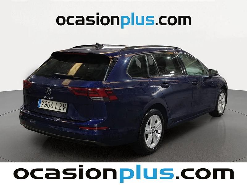 Usado VW Golf VII Life 115 CV (84 kW) 2021 Azul Familiar