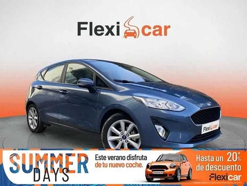 Azul Usado 2021 Ford Fiesta Limited Utilitario | 11.590 € (Precio justo) - Imagen 1/4