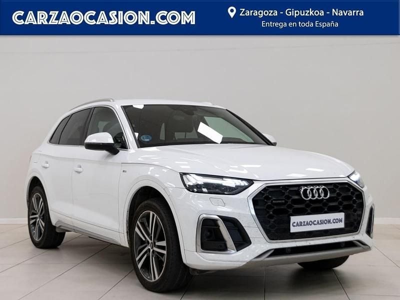 Usado Audi Q5 S-Line 204 CV (150 kW) 2021 Blanco SUV