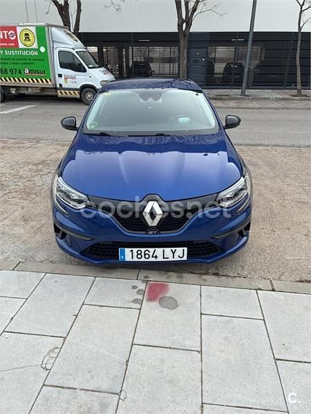 Usado Renault Mégane GrandTour GT 205 CV (150 kW) 2017 Azul Familiar