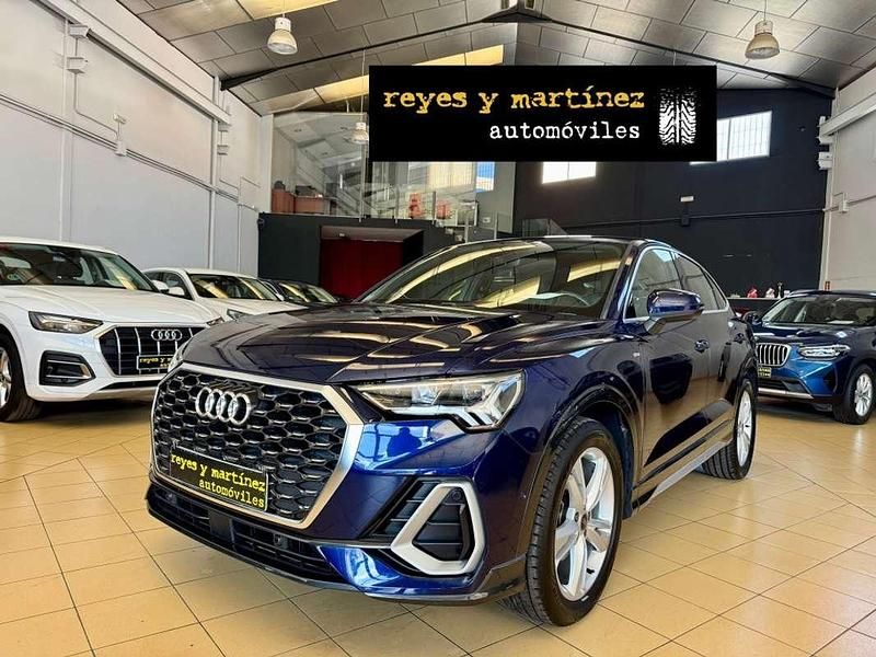Azul Usado 2021 Audi Q3 Sportback S-Line SUV | 35.500 € (Precio justo) - Imagen 1/4
