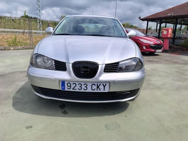 Usado Seat Ibiza 75 CV (55 kW) 2003 Gris Utilitario