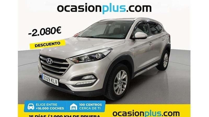 Beige Usado 2018 Hyundai Tucson SUV | 15.591 € (Precio justo) - Imagen 1/4