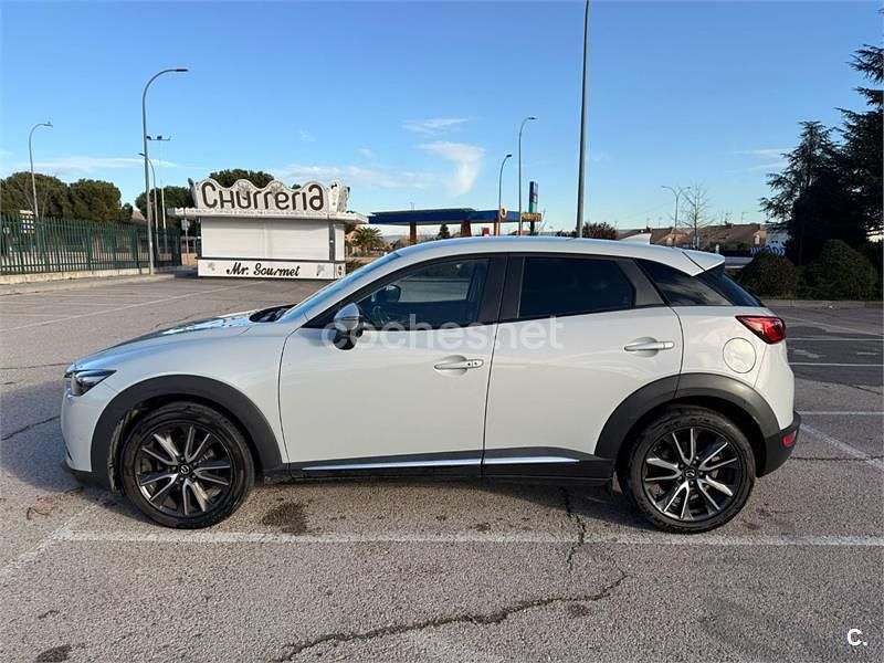 Gris / plata Usado 2016 Mazda CX-3 Luxury SUV | 11.800 € (Precio justo) - Imagen 1/4