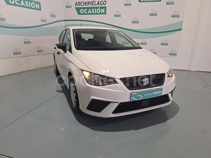 Usado Seat Ibiza Reference 95 CV (69 kW) 2019 Blanco Berlina