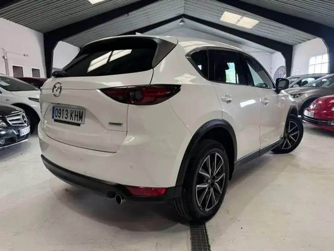 Usado Mazda CX-5 150 CV (110 kW) 2017 Blanco SUV