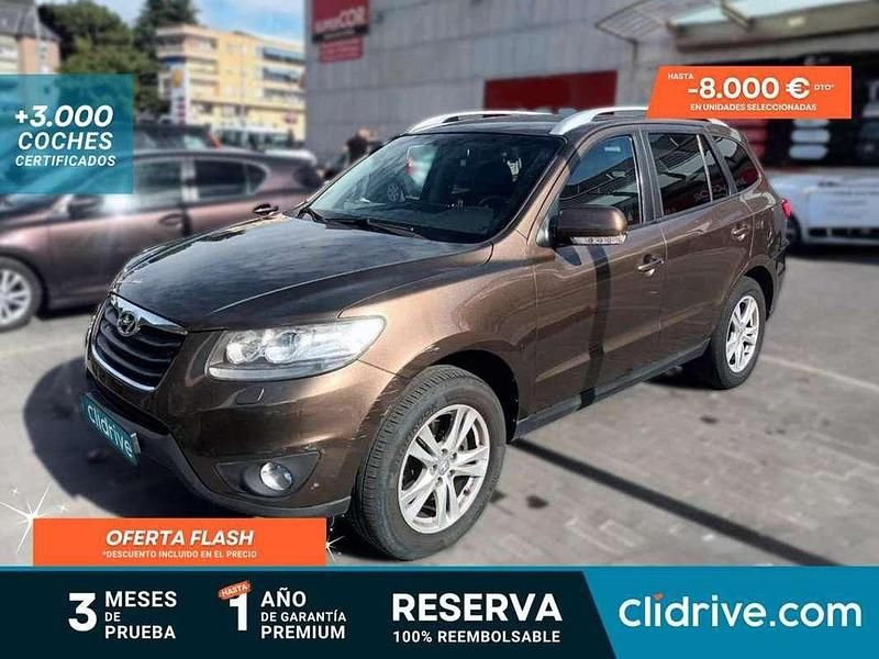 Marrón Usado 2011 Hyundai Santa Fe Comfort SUV | 8590 € (Un poco caro) - Imagen 1/3