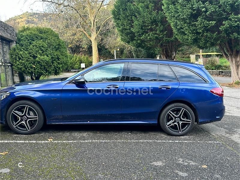 Usado Mercedes C300e 306 CV (225 kW) 2020 Azul Familiar