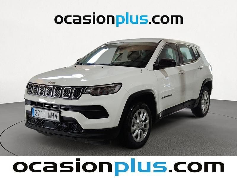 Blanco Usado 2023 Jeep Compass Longitude SUV | 27.182 € (Buen precio) - Imagen 1/4