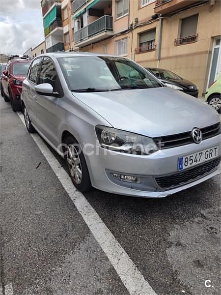 Usado VW Polo Advance 75 CV (55 kW) 2009 Gris / plata Utilitario