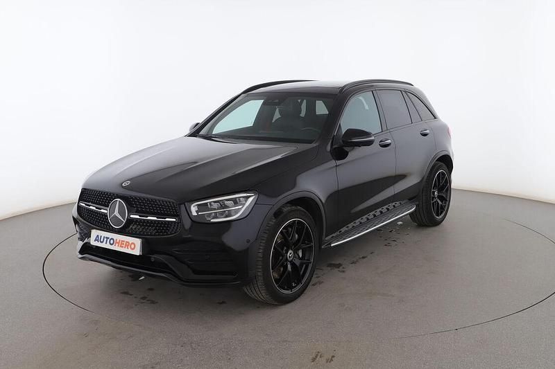 Negro Usado 2022 Mercedes GLC220 AMG line SUV | 44.299 € (Precio justo) - Imagen 1/3