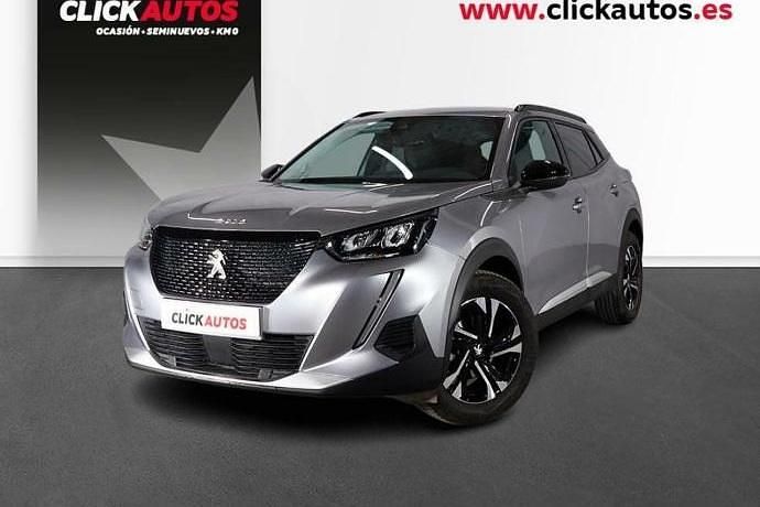 Negro Usado 2022 Peugeot 2008 Allure SUV | 16.800 € (Super precio) - Imagen 1/4