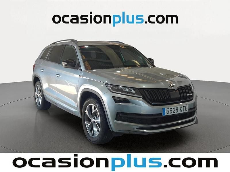 Usado Skoda Kodiaq SportLine 150 CV (110 kW) 2019 Gris SUV