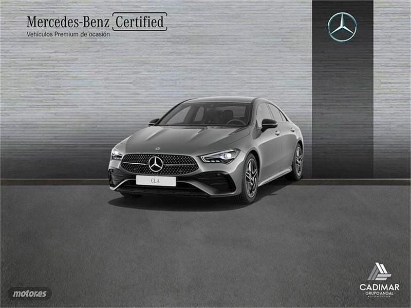 Gris montaña Usado 2024 Mercedes CLA250e Berlina | 41.500 € (Precio justo) - Imagen 1/4