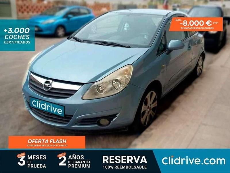 Usado Opel Corsa Cosmo 95 CV (69 kW) 2008 Azul Utilitario