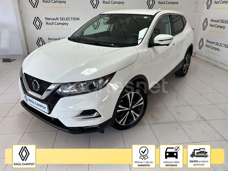 Usado Nissan Qashqai N-Connecta 115 CV (84 kW) 2018 Blanco SUV