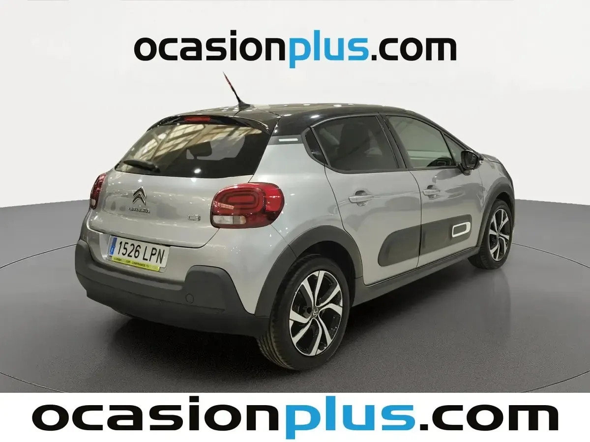 Usado Citroën C3 PureTech 110 CV (80 kW) 2021 Gris Utilitario