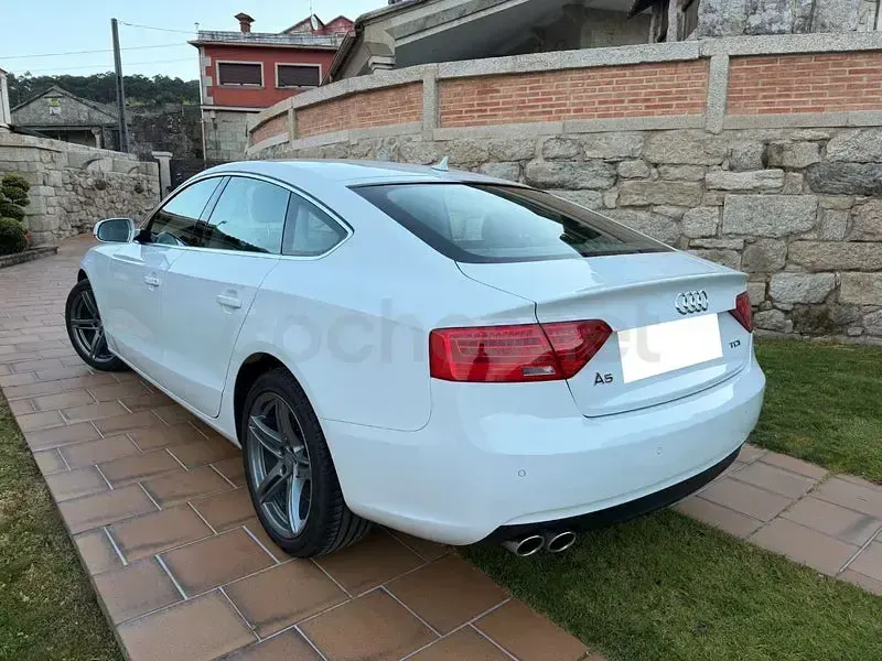 Usado Audi A5 Sportback S-Line 150 CV (110 kW) 2016 Blanco Utilitario