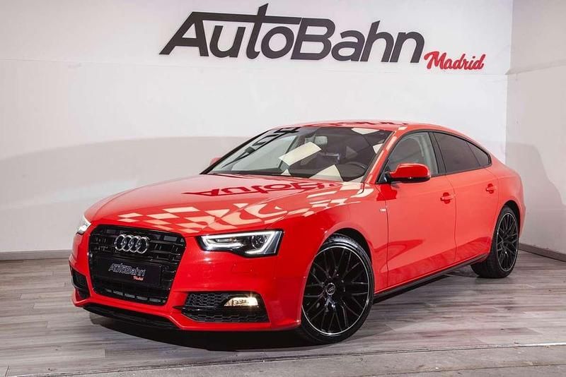 Usado Audi A5 Sportback Advanced 190 CV (139 kW) 2016 Rojo Utilitario
