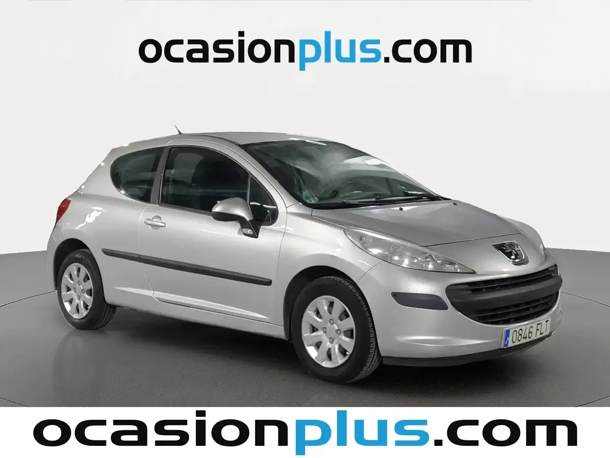 Usado Peugeot 207 90 CV (66 kW) 2007 Gris Utilitario