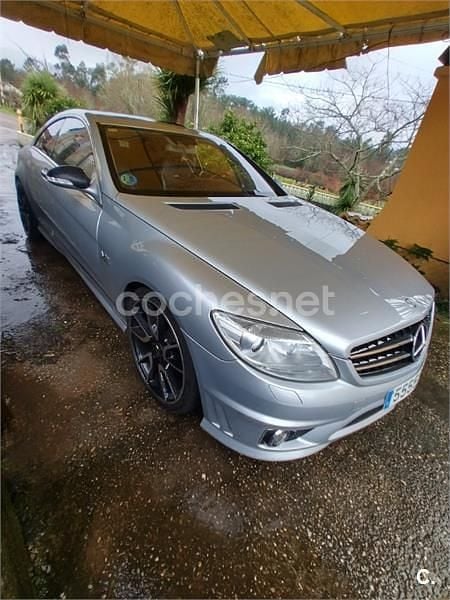 Usado Mercedes CL500 388 CV (285 kW) 2008 Gris / plata Coupe