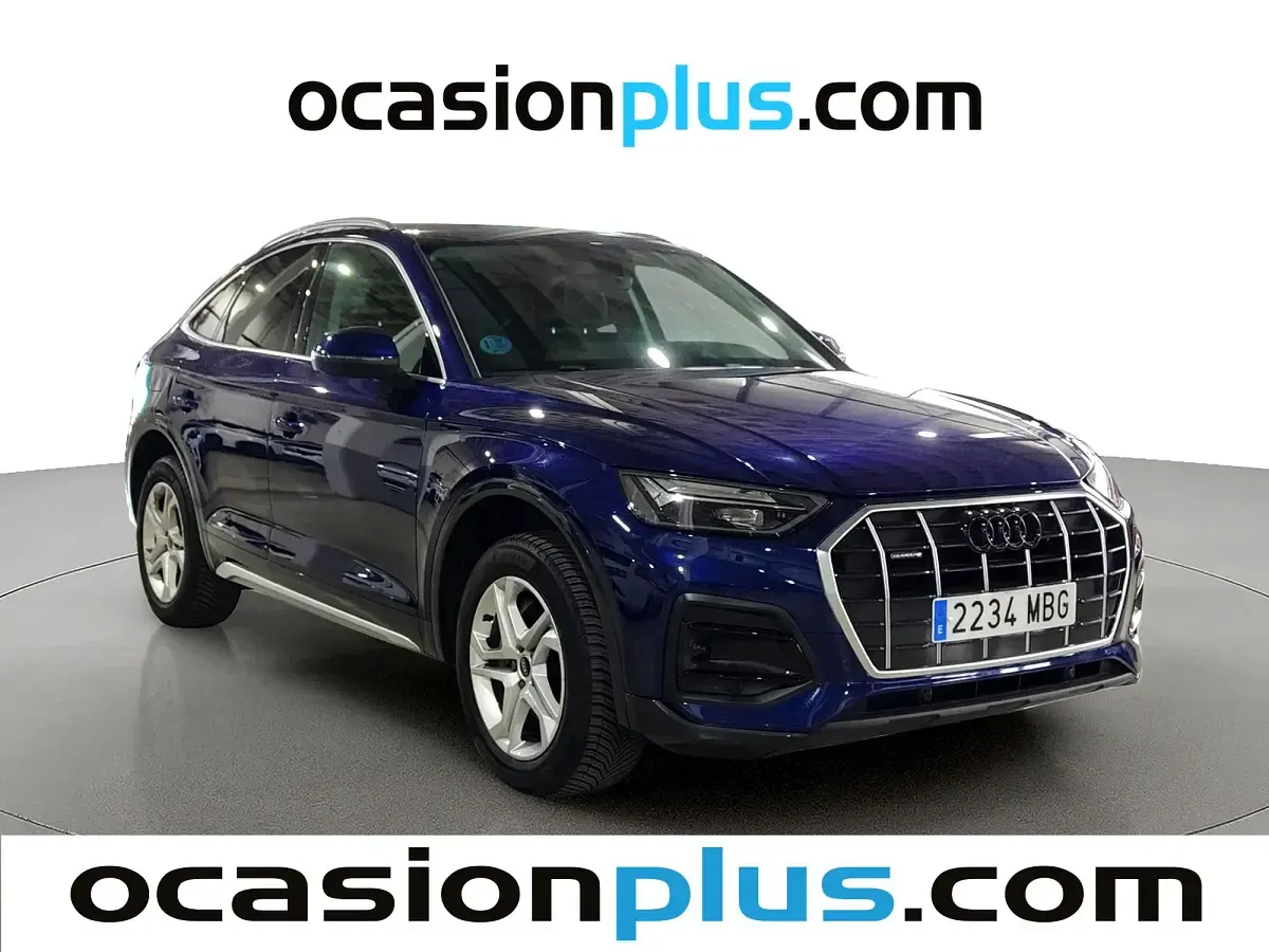 Usado Audi Q5 Sportback Advanced Plus 204 CV (150 kW) 2022 Azul SUV