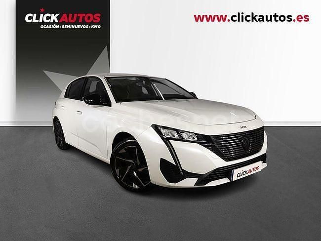 Usado Peugeot 308 Allure 130 CV (95 kW) 2022 Blanco Berlina