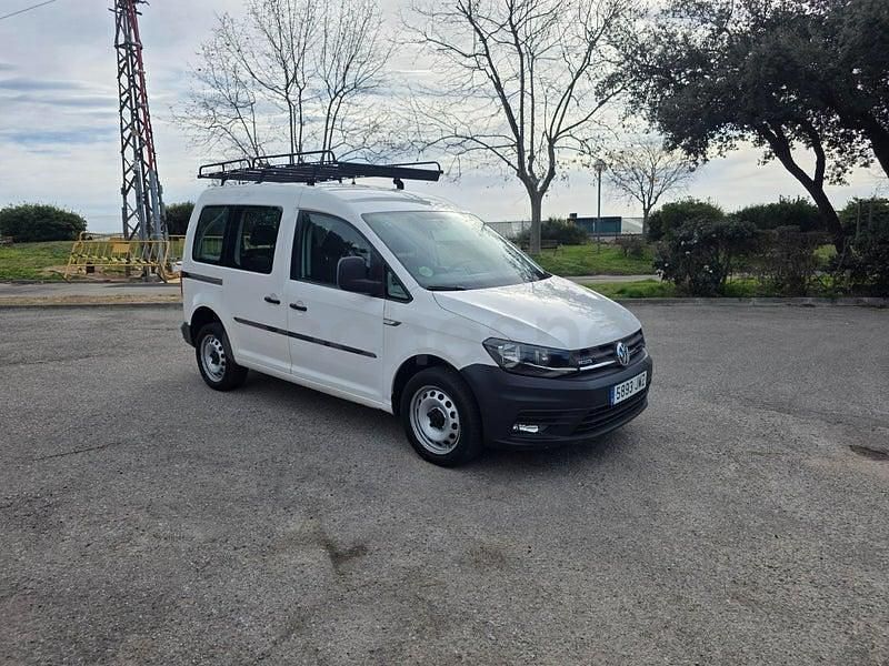 Usado VW Caddy 122 CV (89 kW) 2016 Blanco Monovolumen