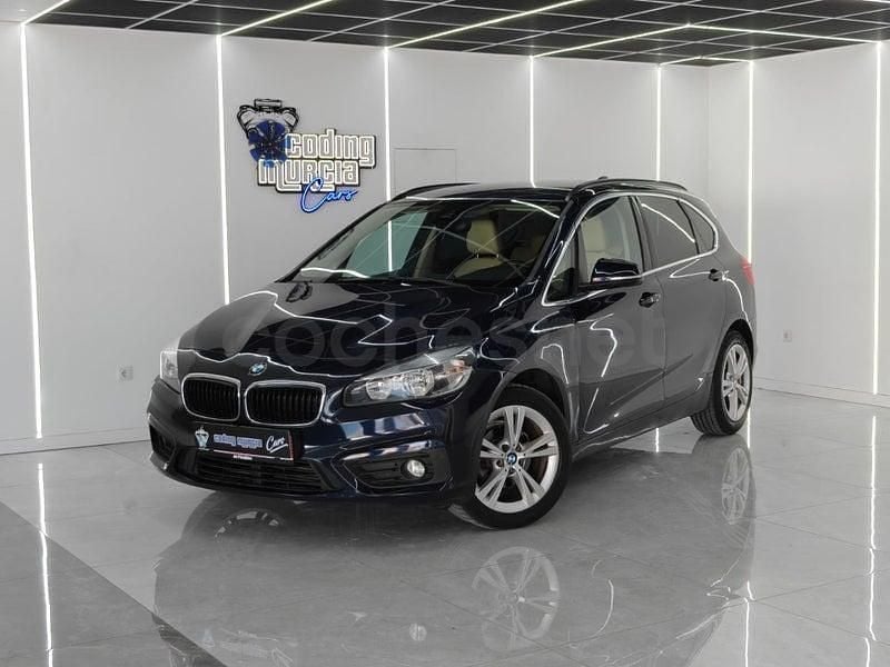Usado BMW 216 Active Tourer 116 HP (85 kW) 2016 Azul Monovolume