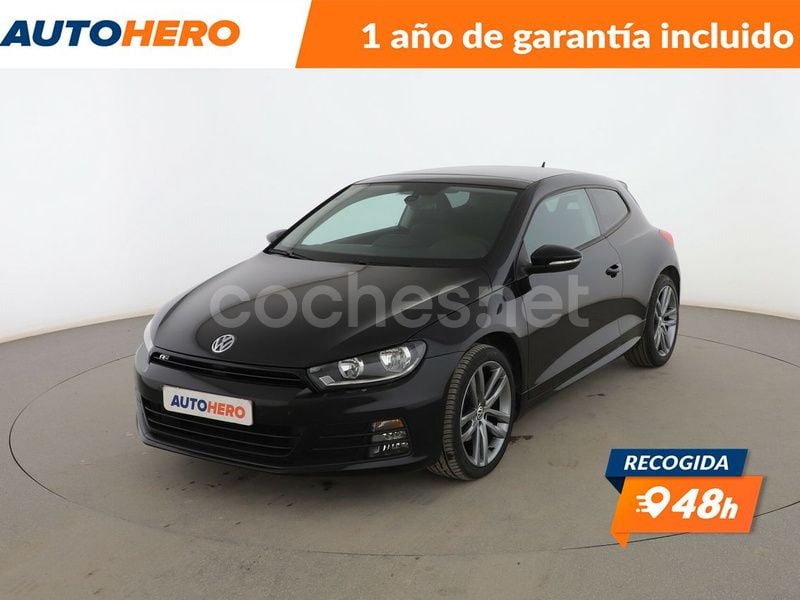 Negro Usado 2015 VW Scirocco R-line BlueMotion Coupe | 15.899 € (Precio justo) - Imagen 1/3