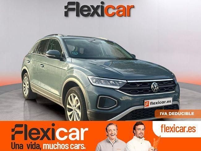 Verde Usado 2023 VW T-Roc Life SUV | 24.490 € (Precio justo) - Imagen 1/4