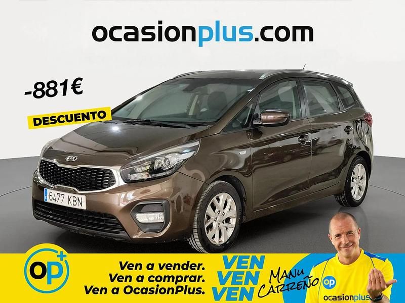 Usado Kia Carens 115 CV (84 kW) 2017 Marrón Monovolumen