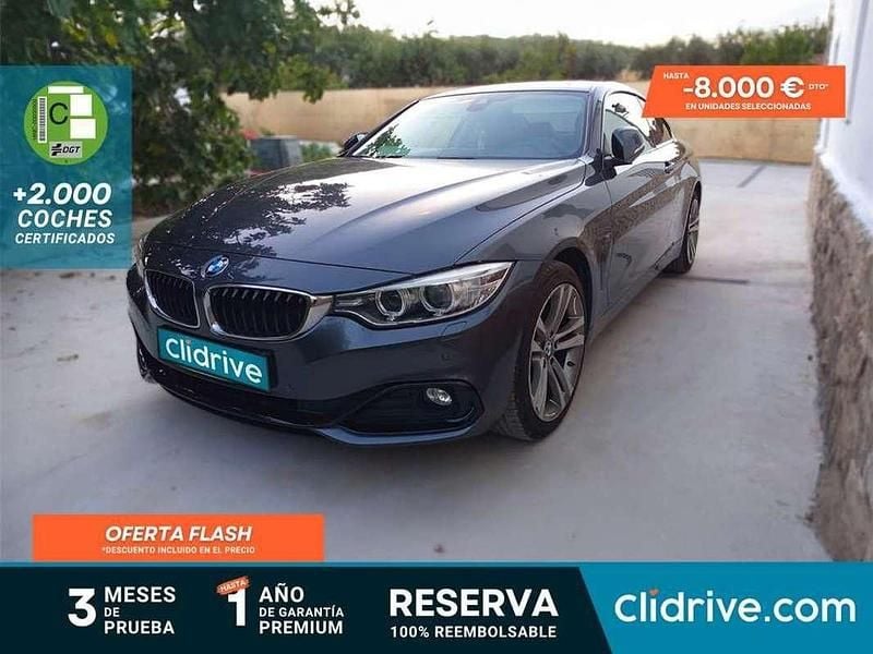 Usado BMW 420 190 CV (139 kW) 2015 Negro Coupe